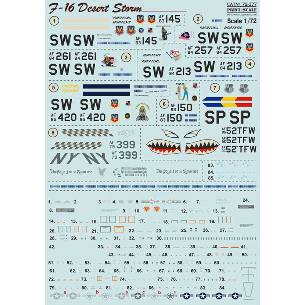 Print Scale 72-378 - 1/72 Logos of German propellers of World War 1 ...